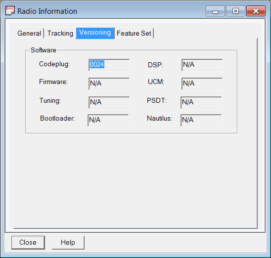 Radio Programming Service Motorola ASTRO 25